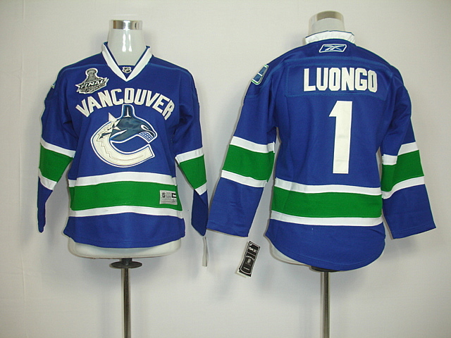 kid Vancouver Canucks jerseys-002